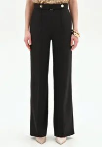 Розовые брюки-палаццо Rinascimento, Black