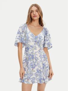 Летнее платье regular fit Mercado Mini Crepe ERJWD03868 Roxy, белый