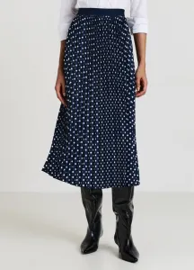 Плиссированная юбка в горошек Calliope, Var Blu Notte