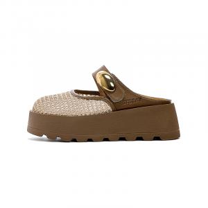 ST&SAT Закрытые тапочки женские абрикос, цвет Apricot