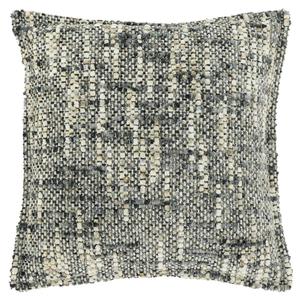 Декоративная подушка Unique Living EVA, синий - текстиль - 45 x 8 x 45 см