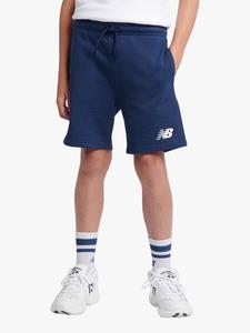 Детские шорты с логотипом New Balance, Navy