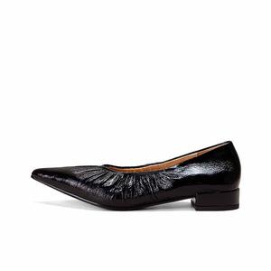 Повседневные однобортные туфли женские SHOEMAKER QUEEN, Classic Black