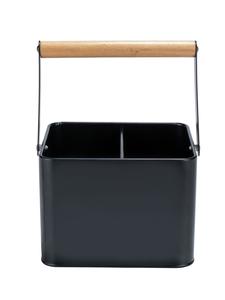 Wenko Коробка/Корзина 'Baco' в черном цвете