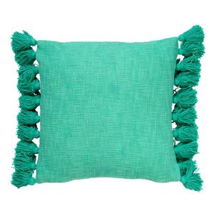 Декоративная подушка Dutch Decor Ruby, глянцевый зеленый