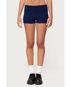 Женские вязаные шорты Арианна Edikted, Navy