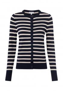 Кардиган Marie Lund Cardigan, Marine Beige/Blue