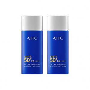 A.H.C AHC Small Blue Tube солнцезащитный крем увлажняющий, освежающий, успокаивающий 50 мл/90 мл