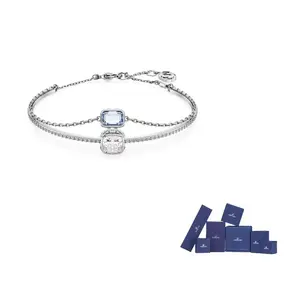 Swarovski Хромированные родированные браслеты для женщин Silver