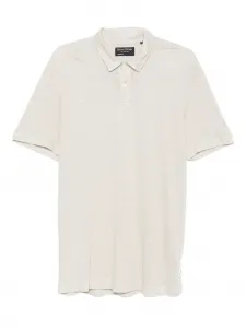 Льняная рубашка поло Marc O'Polo, нейтральный