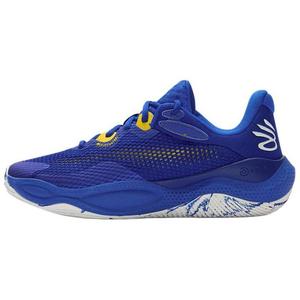 Баскетбольные кроссовки Curry Splash 24 мужские с низким верхом синего цвета Under Armour