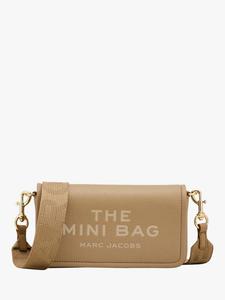 Миниатюрная кожаная сумка кроссбоди Camel Marc Jacobs, Camel