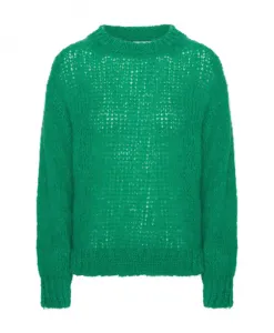 Мягкий свитер из альпаки Americandreams, зеленый