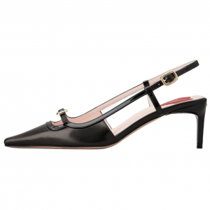 Туфли-лодочки с острым носком и открытой пяткой Roger Vivier, Original Shoe Box Included