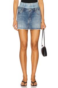 Мини-юбка Salix с двойным поясом Simkhai, catalina trancoso