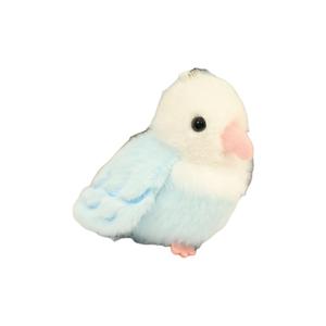 Плюшевая кукла Parrot Snap Ring высотой 11 см Howard, синий