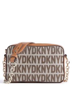 Сумка через плечо Milano Seventh Avenue из искусственной кожи, мелкозернистой яловой кожи Dkny, коричневый