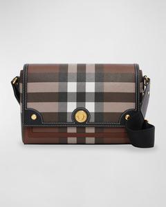 Note Сумка через плечо Giant Check E-Canvas Burberry