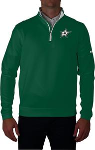Columbia Golf мужская толстовка Dallas Stars Omni-Wick Wickhams Hills 1/4 Zip Pullover, Forest