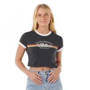 Футболка с коротким рукавом Rip Curl Keepsakes Baby, черный