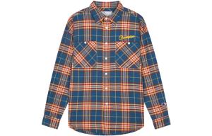 Футболка Unisex Champion Японская версия, Зеленая клетка