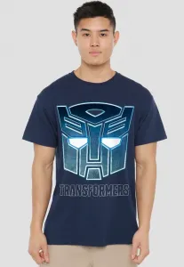 Футболка с логотипом transformers generations autobot steel icon. Hasbro, Dark Blue