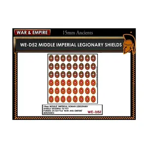 Средний Имперский Римский Легионер - Овал, Forged in Battle - War & Empire (15mm)