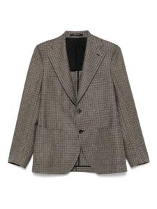 Однобортный блейзер Tagliatore, коричневый