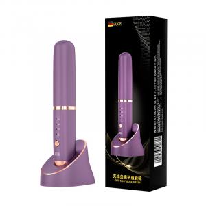 Утюжок для волос с большой емкостью аккумулятора, двойная зарядка, умный контроль температуры GB31H Guge, фиолетовый