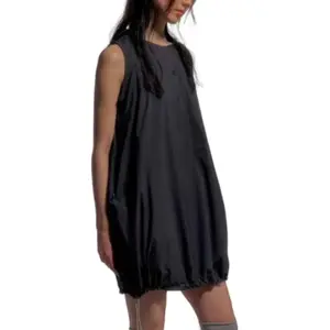 New Balance Серое платье без рукавов NB для женщин Black