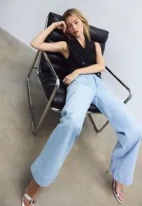 Сандалии на высоком каблуке Stradivarius, Silver-Coloured