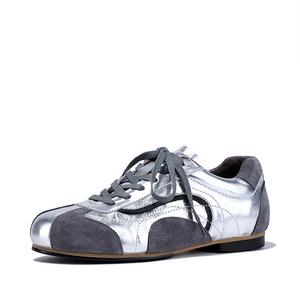 Скользоустойчивые повседневные туфли с низким верхом BELLALILY, черный абрикос