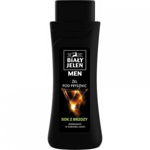 Гипоаллергенный гель для душа премиум-класса для мужчин с экстрактом березы 300мл, Bialy Jelen