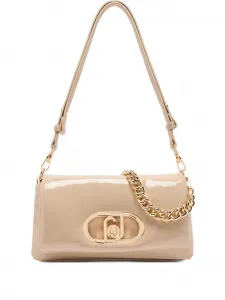 Сумка-саквояж LaPuffy среднего размера с цепочным ремешком LIU JO, нейтральный