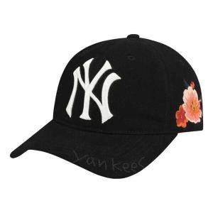Кепка MLB Rose Pattern Black Baseball Cap, черный