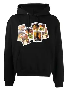 Худи с графичным принтом SKY HIGH FARM, черный