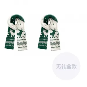 Вязаный шарф унисекс, Green+Green