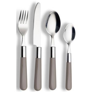 Набор столовых приборов Набор столовых приборов Bistro, походные столовые приборы для пикника Echtwerk, серый