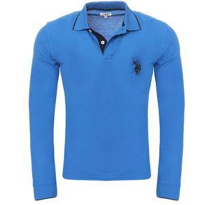 Лонгслив U.S. Polo Assn. PoloShirt Langarm, цвет Royal