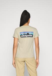 Футболка Patagonia P-6 LOGO RESPONSIBILI-TEE, Pumice/Beige