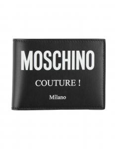 Кошелек Couture Moschino, черный