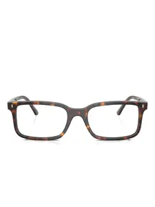 Очки в квадратной оправе Ray-Ban, коричневый