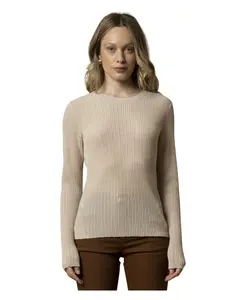 Ребристый свитер с длинными рукавами Kocca, желтый