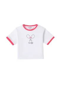 Футболка с коротким рукавом и принтом Superga, Bianco