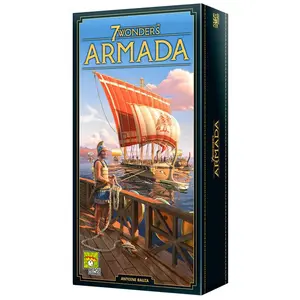 Карточная игра Asmodee 7 Wonders Armada Nueva Edición, испанская версия, мультиколор
