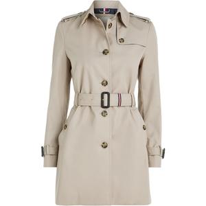 Tommy Hilfiger Тренч женский хаки, Khaki