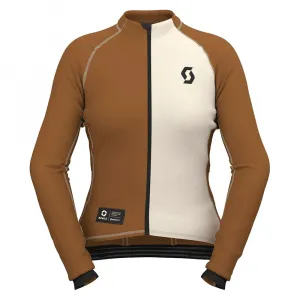 Джерси с длинным рукавом Scott RC Pro Warm Remix, коричневый