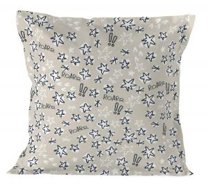 Наволочка Moshi Moshi Kids Dino friends, текстиль - 80 х 1 х 80 см