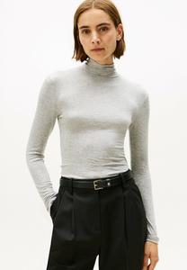 Топ Tommy Hilfiger TURTLENECK LONG SLEEVE , Light Grey Heather/Light Grey