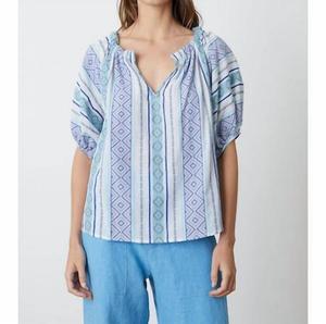 Топ Kimmy в голубом Velvet by Graham & Spencer